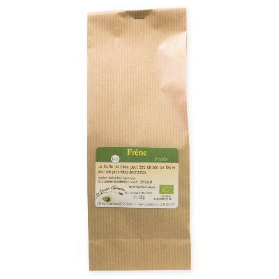 Frêne feuilles bio - sachet - poids net 50g