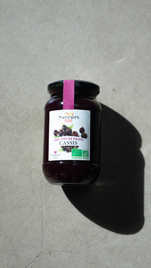 Purée Cassis BIO - 100 % issu de fruits - 310 g - Naturgie