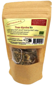 Tisane Digestion bio - lot de 10 infusettes de 2g