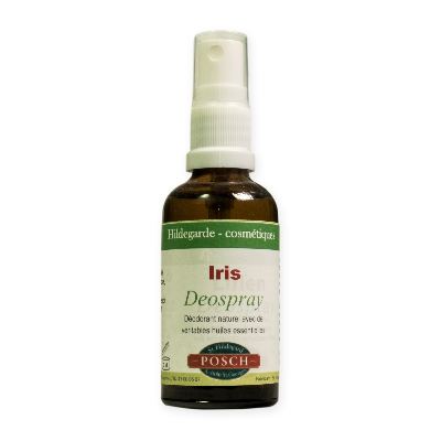 Déodorant iris - Flacon spray 50ml marque POSCH