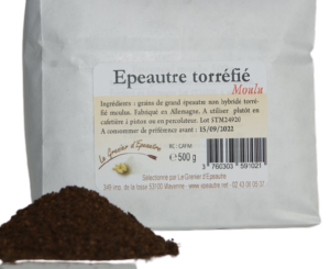 Epeautre torréfié moulu bio - 500 g