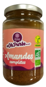 Purée d'amandes complète bio 350g DDM 28052025