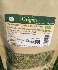 Origan feuilles coupées bio - sachet de 35g