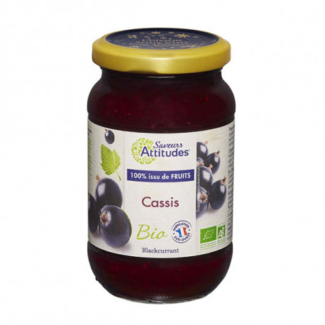 Purée de cassis bio - 310 g NATURGIE 100% FRUITS